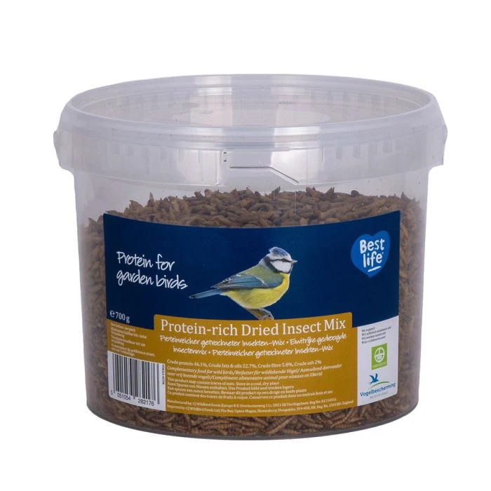 Protein-rich Dried Insect Mix 700g (bucket) 3 Protein-rich Dried Insect Mix 700g (bucket)