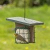 Monviso Recycled Peanut Cake Square Bird Feeder 1 Monviso Recycled Peanut Cake Square Bird Feeder -Nature Home Sales 31401 1