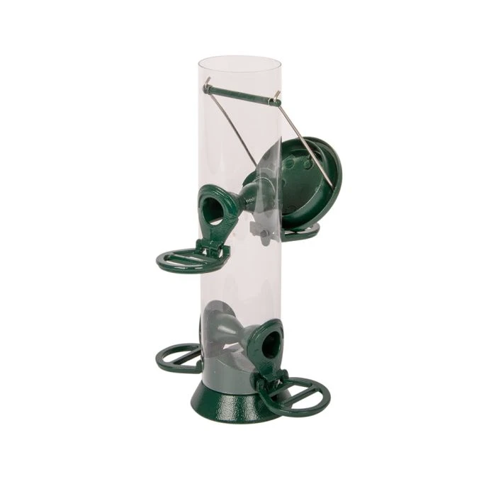 Defender 4 Port Metal Nyjer Seed Feeder 6 Defender 4 Port Metal Nyjer Seed Feeder - Image 4