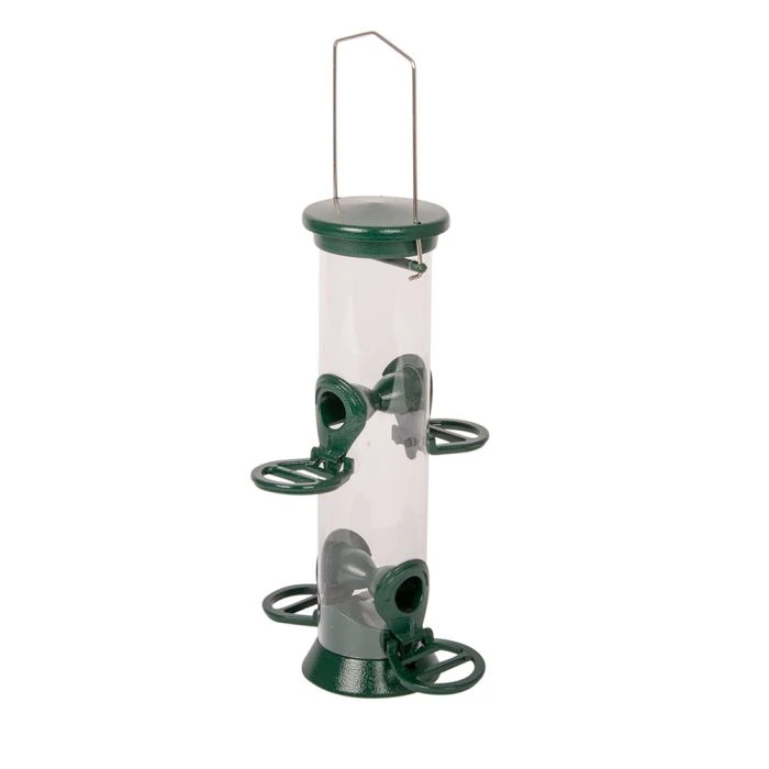 Defender 4 Port Metal Nyjer Seed Feeder 5 Defender 4 Port Metal Nyjer Seed Feeder - Image 3