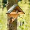 Yellowstone Wall Mounted Bird Feeder 2 Yellowstone Wall Mounted Bird Feeder -Nature Home Sales 35126 02 1