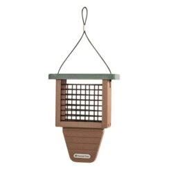 National Trust Monte Rosa Recycled Peanut Cake Feeder -Nature Home Sales 352010121 monte rosa recycled plastic square cake feeder dv 4205