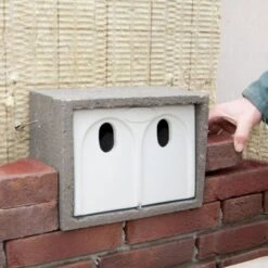 WoodStone® Estella House Sparrow Nest Box -Nature Home Sales 90071