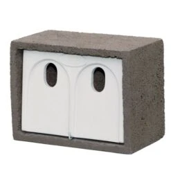 WoodStone® Estella House Sparrow Nest Box -Nature Home Sales 900710119 nestkast mussen vivara neststeen huismus 90071
