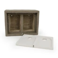 WoodStone® Estella House Sparrow Nest Box -Nature Home Sales 900710119 nk mu 01 ah3470