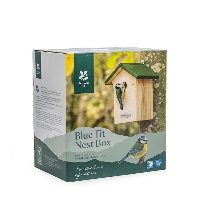 National Trust Blue Tit Nest Box 28mm Gift Set 4 National Trust Blue Tit Nest Box 28mm Gift Set - Image 2