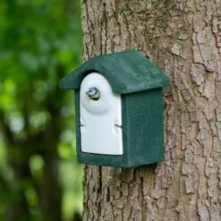 National Trust Green WoodStone 28mm Nest Box