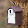 WoodStone® Seville 32mm Oval Hole Nest Box (Brown) 1 WoodStone® Seville 32mm Oval Hole Nest Box (Brown) -Nature Home Sales 90701 1