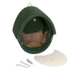 WoodStone® Alicante Open Nest Box (Green) -Nature Home Sales 90716 2
