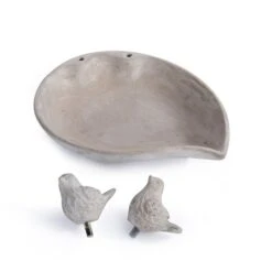 Licony Concrete Bird Bath -Nature Home Sales 935820119 licony waterdish dv 2041