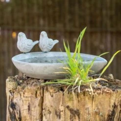 Licony Concrete Bird Bath -Nature Home Sales 935820119 licony waterdish dv 2940