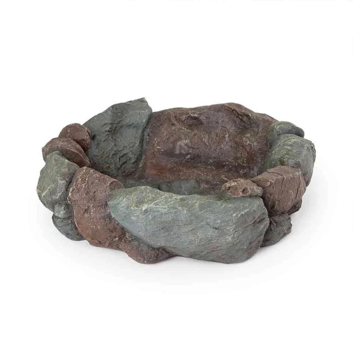 Garda Large Stone-Effect Bird Bath 5 Garda Large Stone-Effect Bird Bath - Image 3