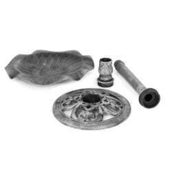 Silbersee Pedestal Bird Bath -Nature Home Sales 93844