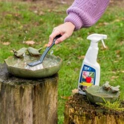 Biological Cleaner For Feeders, Baths And Nest Boxes -Nature Home Sales clean bird bath 1