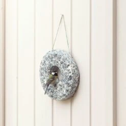 Suet Christmas Wreath Ring 1.2kg 11 Suet Christmas Wreath Ring 1.2kg -Nature Home Sales samenkranz 10090 1