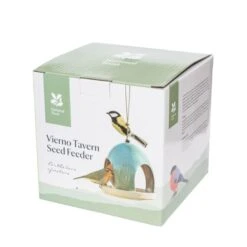 National Trust Vierno Tavern Bird Seed Feeder (Blue) -Nature Home Sales vierno tavern seed feeder