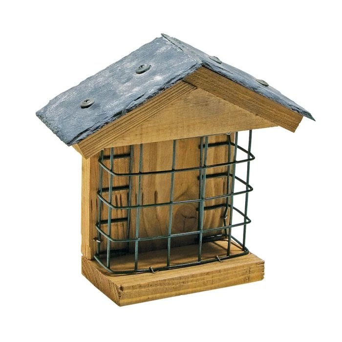 Ohio Slate Peanut Cake Square Bird Feeder 5 Ohio Slate Peanut Cake Square Bird Feeder - Image 3